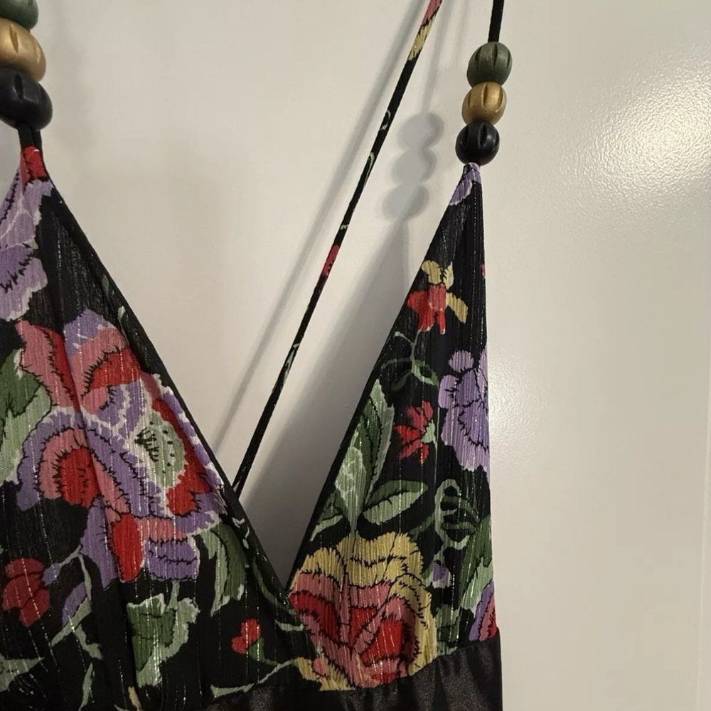 🌸 Tricia Fix Boho Bloom Maxi Gown – Preloved Charm, 🌸 Size Large - Picture 6 of 16
